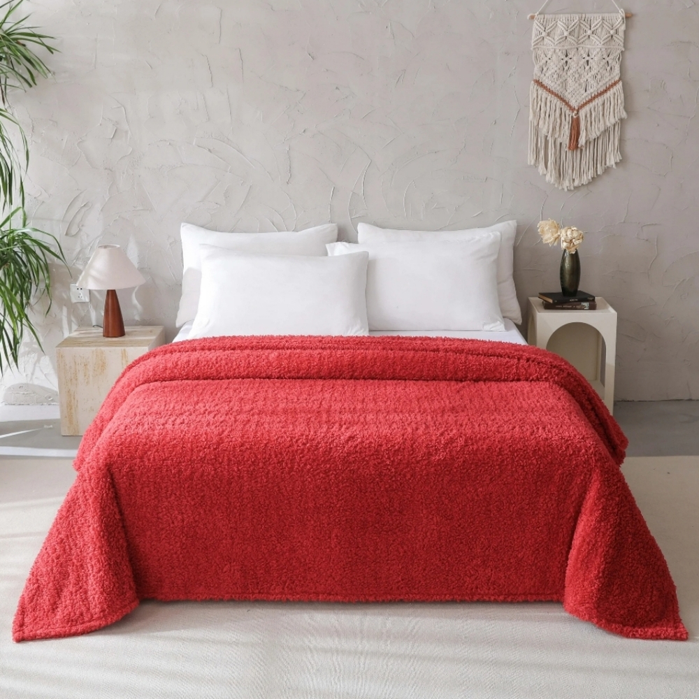 Mainstays Faux Shearling Blanket